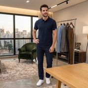 Kit 6 Polos Masculinas Tecido Algodão Premium – (Pague 3 Leve 6)
