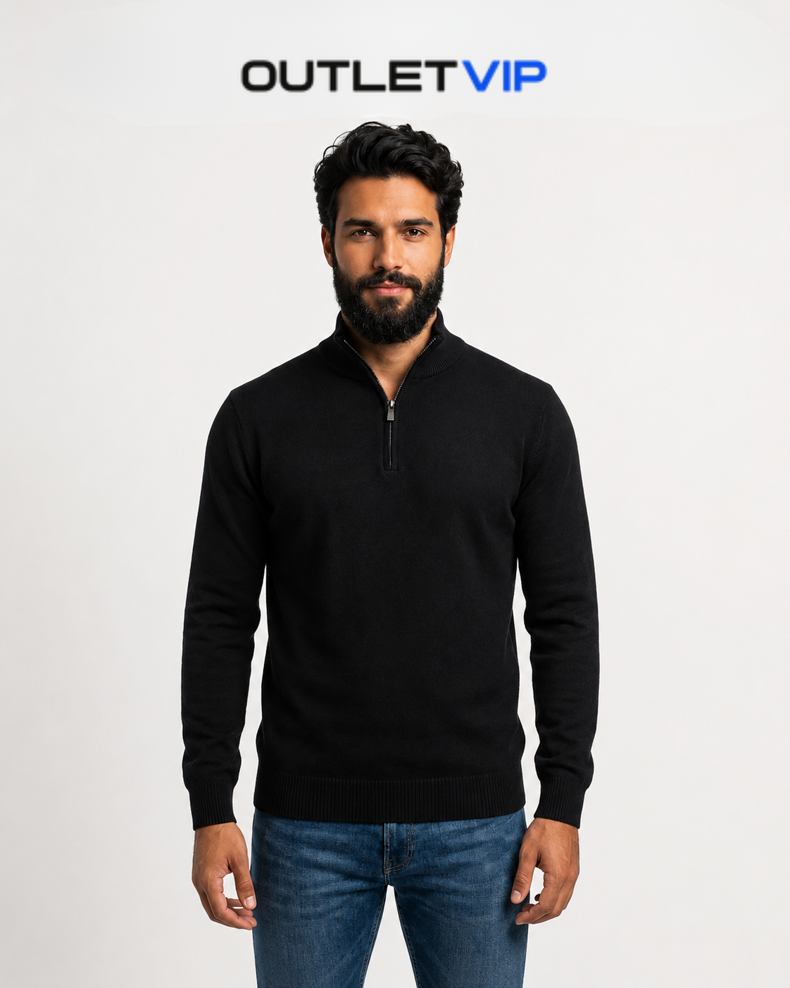 Suéter Masculino Tecido Algodão Premium
