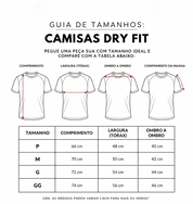 Kit 4 Camisetas Dryfit Premium – (Pague 3 Leve 4)